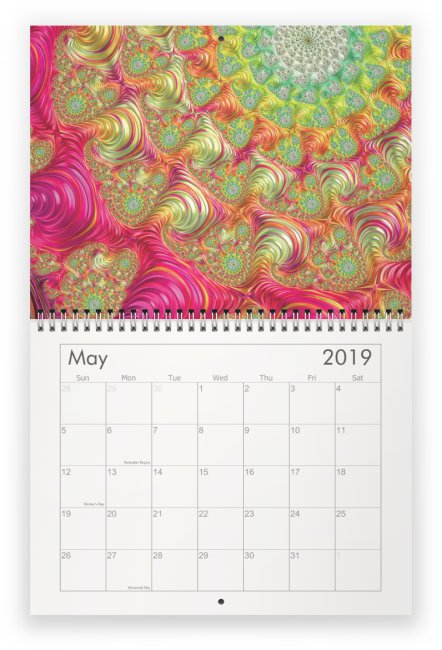 05 - Fractal Time - 2019 Wall Calendar
